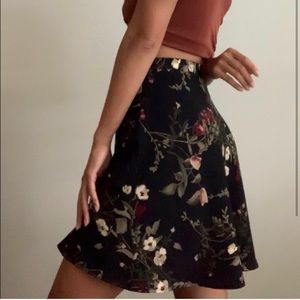 90’s floral skirt